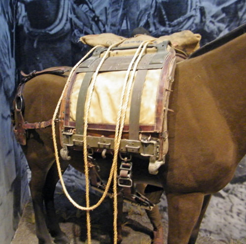 M1924 Phillips Pack Saddle side view.