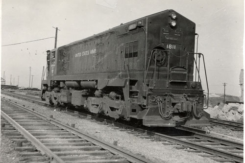 The Diesel-Electric Switcher Locomotive 1811.