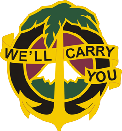 Logo for the 39th Transportation Battalion (MC)