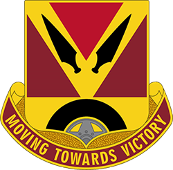Logo for the 823rd Movement Control Team