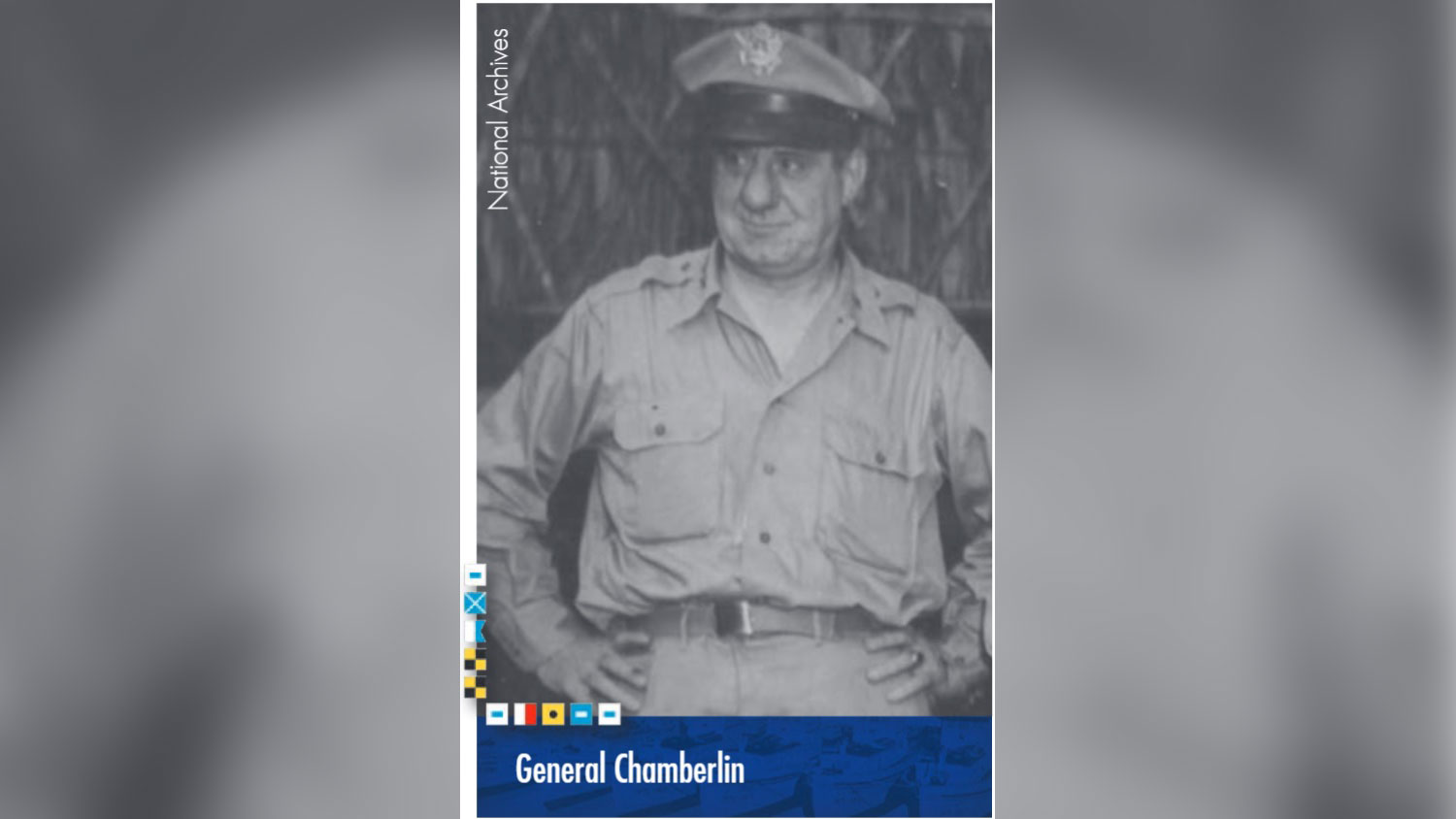 General Chamberlin. Photo from the National Archives.