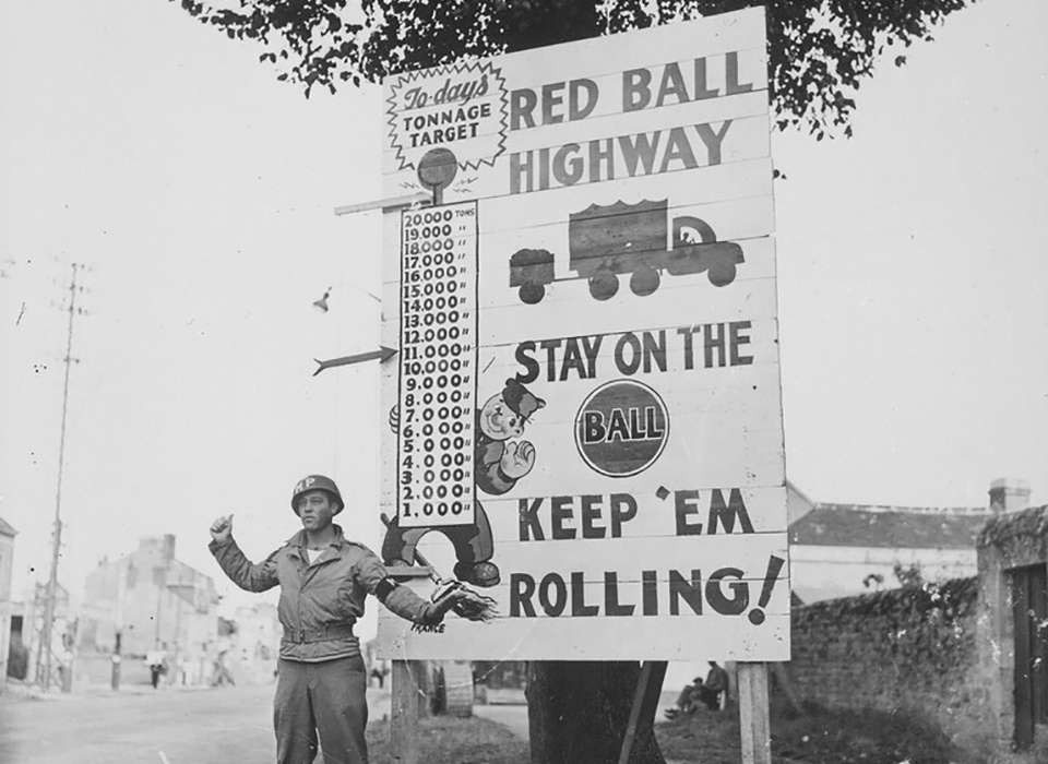 'Keep them Rolling'; 82 Days on the Red Ball Express