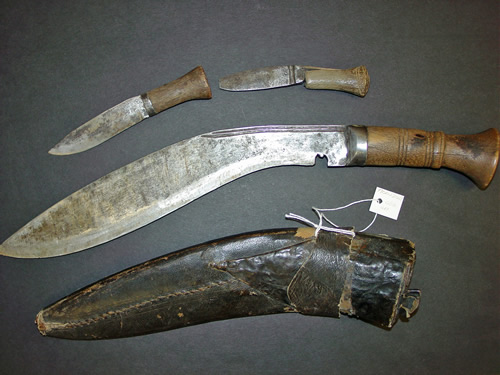 The Kukri unsheaved.