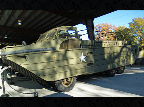 “SuperDUKW” on display at the TC Museum.