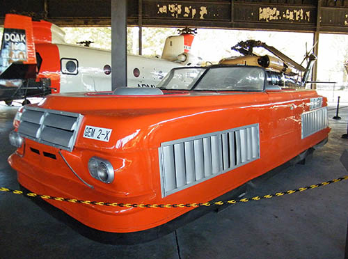 Ground Effects Machine (GEM) on exhibit at the TC Museum.