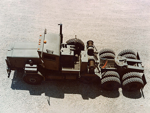 M911 top view.