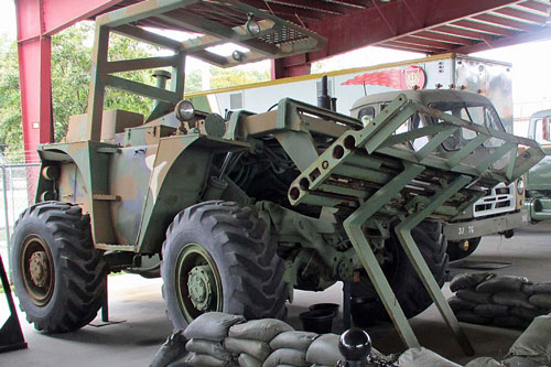 ARTFT-6 Rough Terrain Forklift on exhibit at the TC Museum.