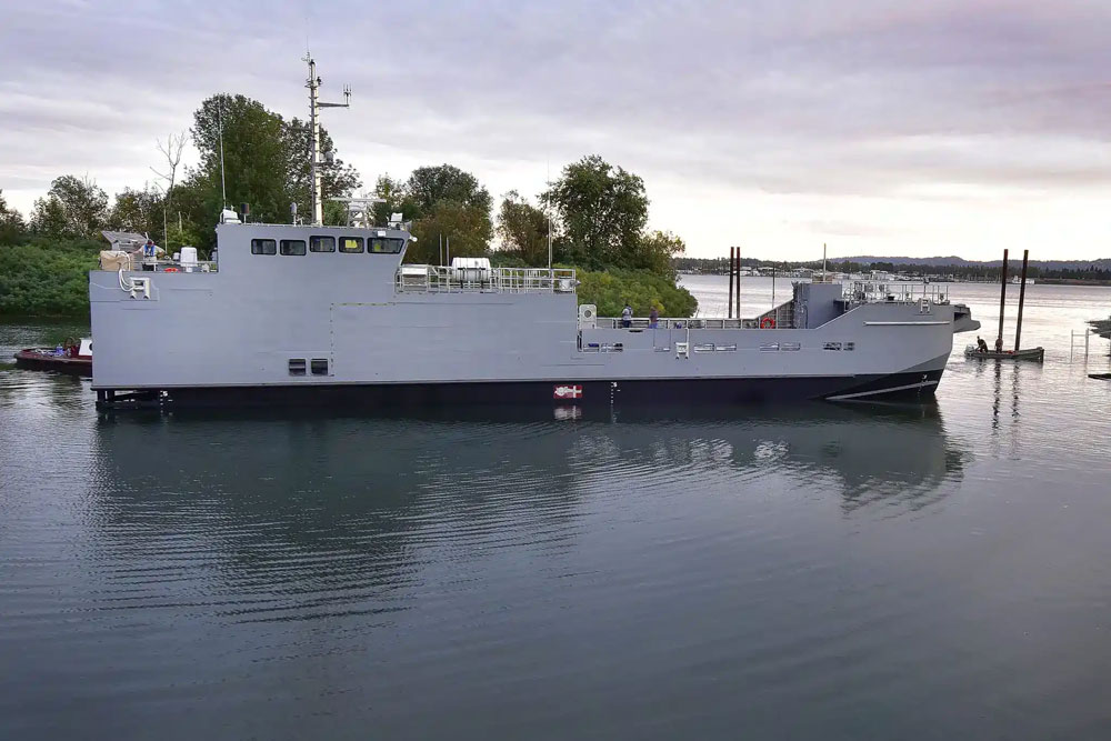 An Army maneuver support vessel. Photo: Rae Higgins, U.S. Army Program Executive Office Combat Support & Combat Service Support