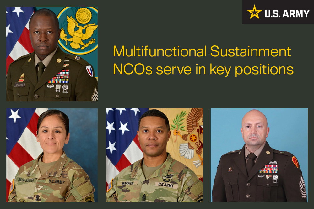 Image contains photos of the four highlighted NCOs in the article.