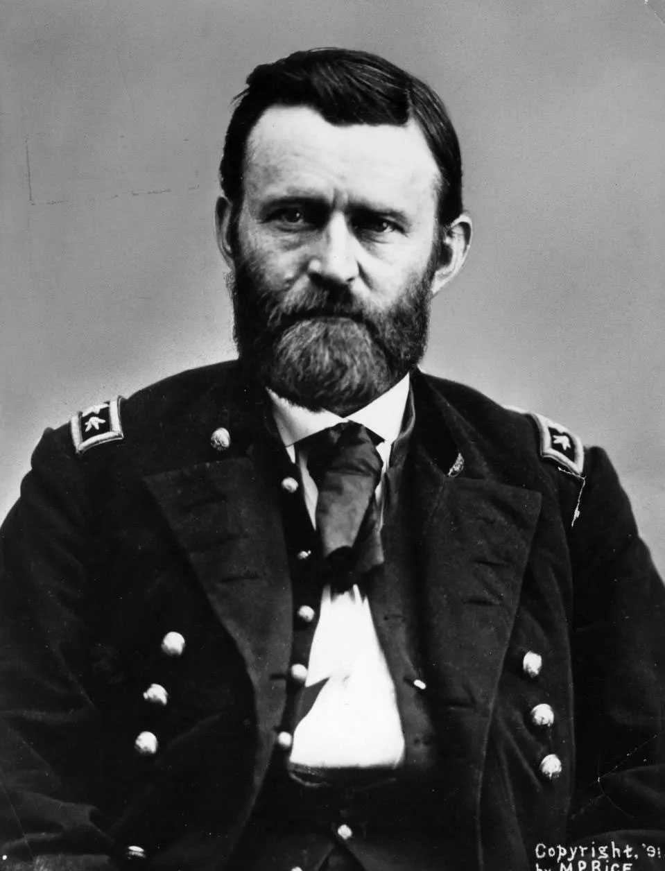 circa 1860: Ulysses Simpson Grant (1822 - 1885) American soldier and later the 18th President of the United States.